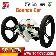 2.4G Bounce rc Carro 4CH rc carro com música e luzes de salto de Sumo Robô rc carro com salto SJY-TL-80A